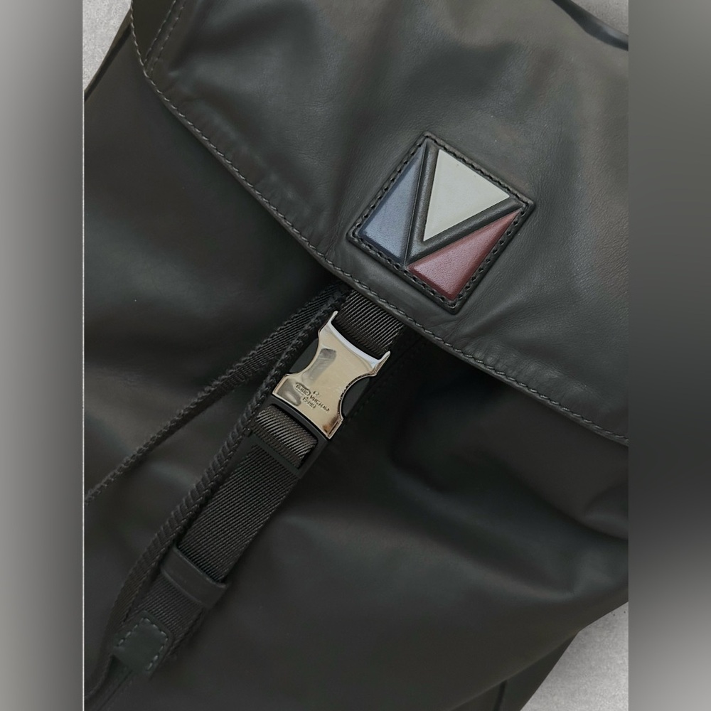 Lv Garon Leather Backpack - image 2